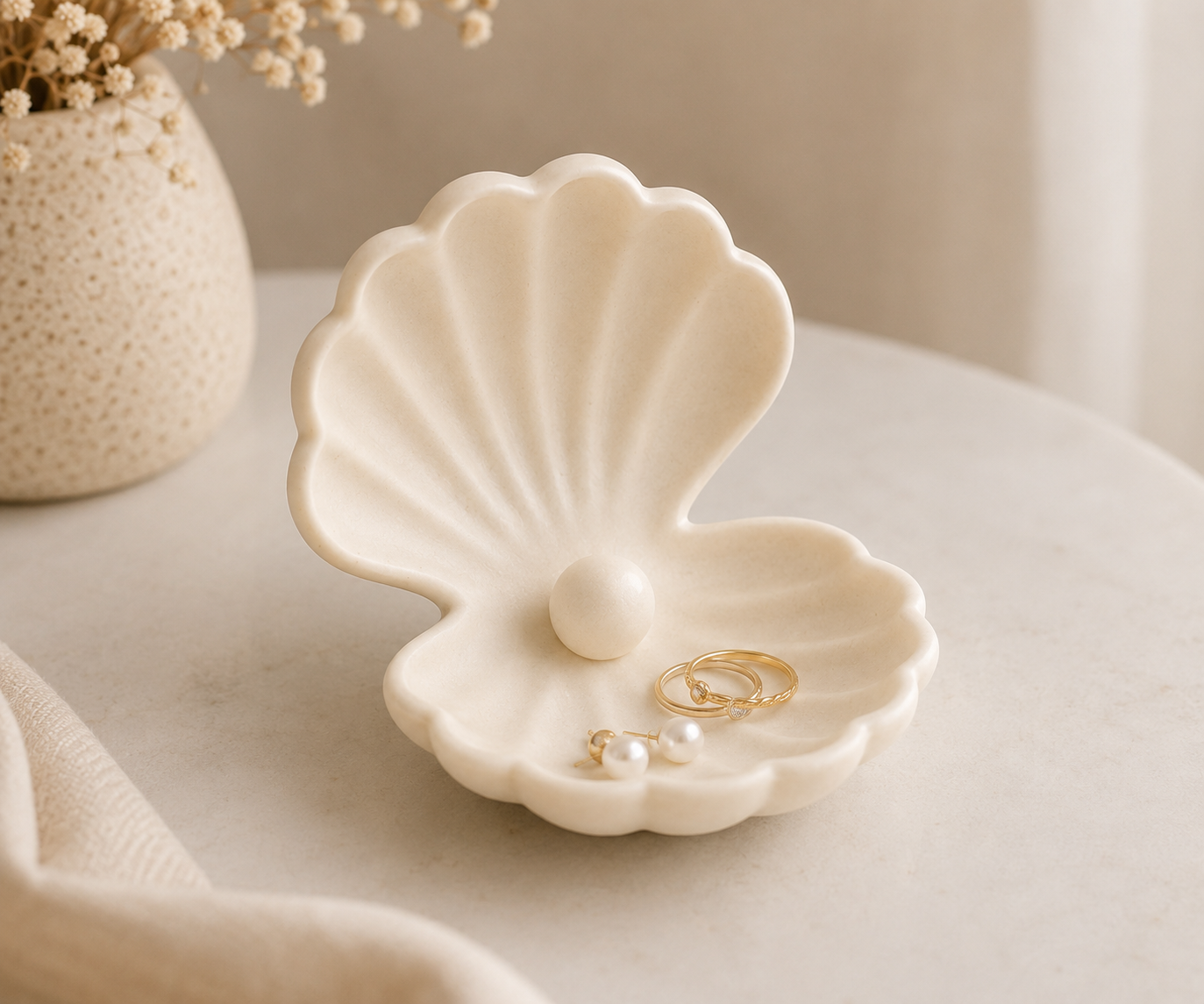 Pearl Shell Jewelry Tray