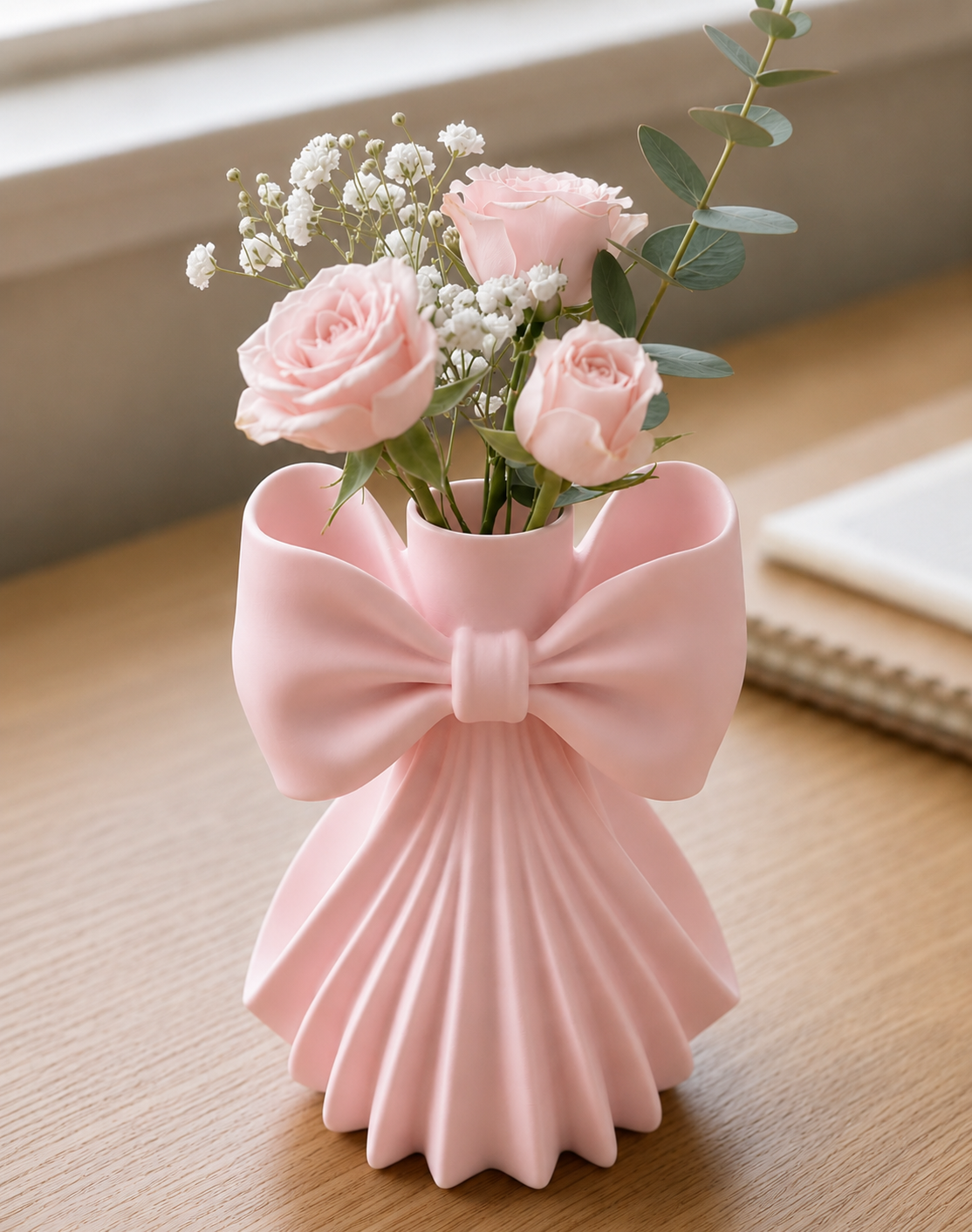 RibbonBloom Floral Vase