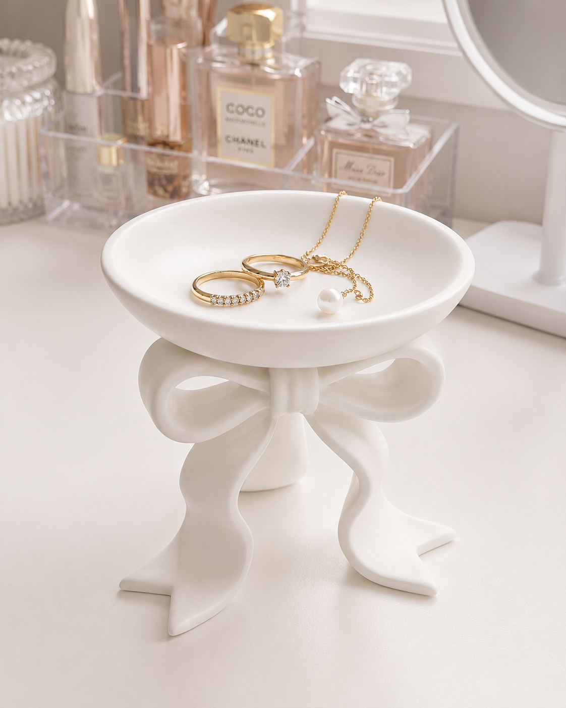 RibbonAura Vanity Tray