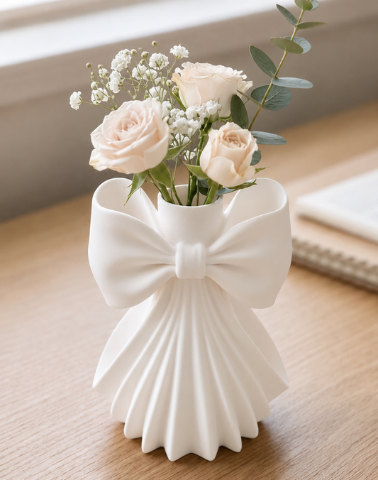 RibbonBloom Floral Vase